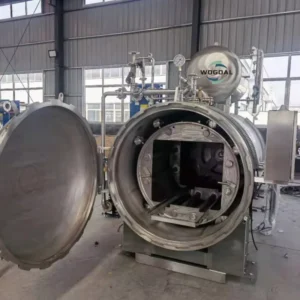 Bottle Sterilizer Tin Cans Glass Containers Automatic High Pressure Rotary Autoclave Water Spray Retort