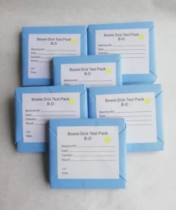 Bowie Dick Test Pack BD Test Pack Tianrun Disposable Bowie Dick Test Pack