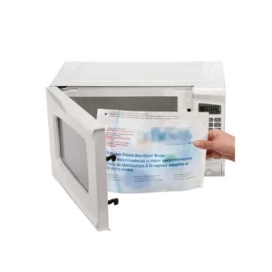 Bpa Free Reusable Steam Sterilizer Microwaveable Bag Plastic Microwave Steam Sterilizer Zipper Retort Pouch Bag