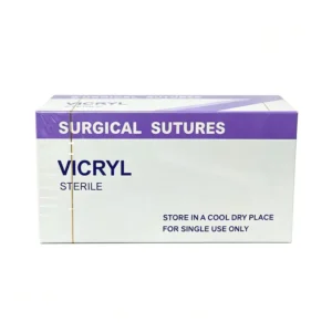 Braided Eo Sterilized Sterile Absorbable Surgical Grade High Strength Non Toxic Three Year Validity Vicryl With Stable Supply