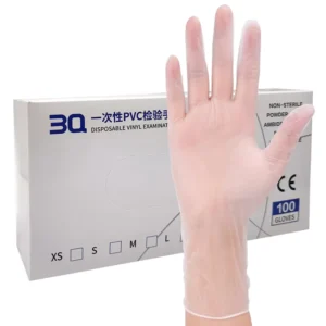 Brand Durable Using White Custom Examination Latex Free Powder Free Disposable PVC Gloves