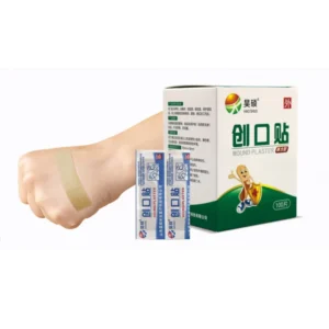 BrandElastic Breathable Flexible First Aid Strips Home Essential Elastic Fabric Adhesive Band Aids