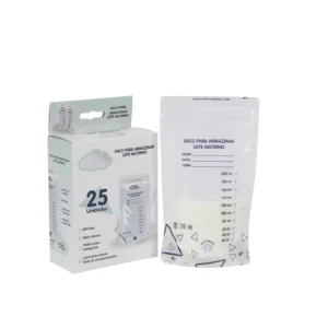 Breast Milk Storage Bags 7oz Leakproof Self-Standing Easy-Pour Design Freezer Safe Pre-Sterilized BPA Phthalate Free