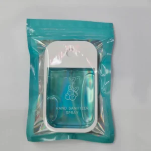 Breath Free Portable Spray Hand Sanitizer Customized Fruity Hand Sanitizer Credit Card 50ml Spray