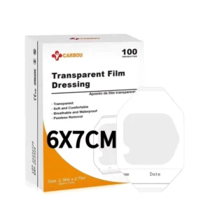 Breathability Waterproof Painless Removal Good Adhesion 6*7cm Transparent Film Dressing Protective Wounds for Bathing