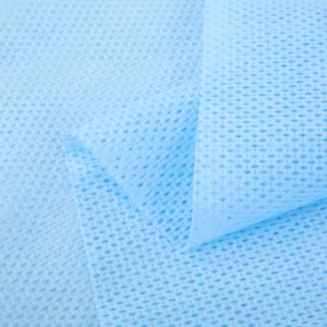 Breathable Antistatic Antibacterial Medical Blue Mesh Fabric Nonwoven Fabric