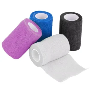 Breathable Athletic Cohesive Bandage Self Adhesive Non Woven Sports Tape for Sprains