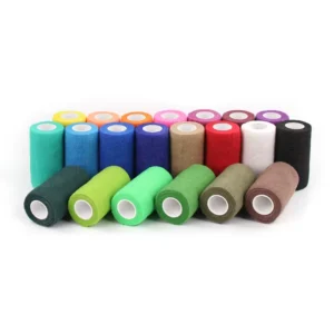Breathable Elastic Self Adhesive Wrap Athletic Tape Medical Bandage Cohesive Bandage for Horse Protection