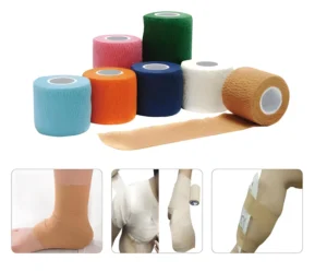 Breathable Medical Cotton EAB Elastic Adhesive Bandage