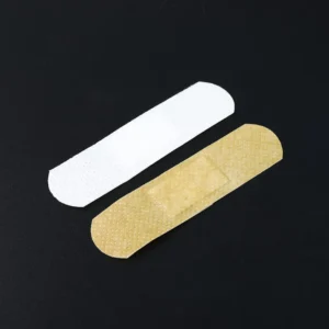 Breathable Non-woven Fabric Skin Color Non-Woven Wound Plaster Band Aid With Ce Iso13485