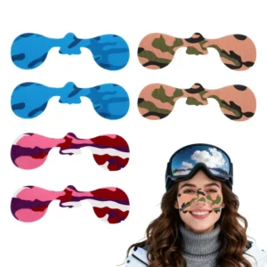 Breathable Skiing Face Protection Tape Anti-UV Windproof Winter Face Sticker Elastic Kinesiology Tape for Outdoor Ski Snowboard