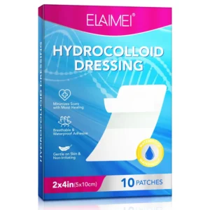 Breathable Waterproof Wound Care Closure Skin Dressing Table Self-Adhesive Transparent Hydrocolloid Wound Dressing