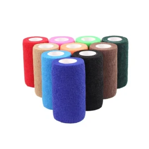 Bulk Breathable Latex Free Self adhesive Bandage Elastic Soccer Bandage for Football