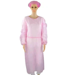 Bulk Disposable PP PE Isolation Surgical Gown Waterproof Protective Clothes for Clinic Lab CE Authentication Factory Outlet