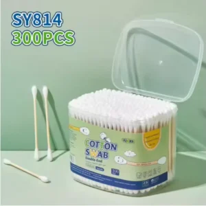 Bulk Organic Bamboo Baby Cotton Q Tips Dual Head Swab Quick Absorb Lint Free Chemical Free Reusable Recyclable Hygiene Nursing
