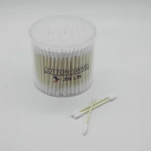 Bulk Pack 300 Pcs Double Head Cotton Swabs for Home Travel Use