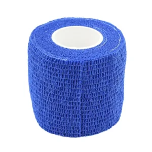 Bulk Tattoo Self Adhesive Cohesive Finger Bandage 2.5*450cm Eco friendly Elastic Non Woven Fabric Black Bandage for Tattoo