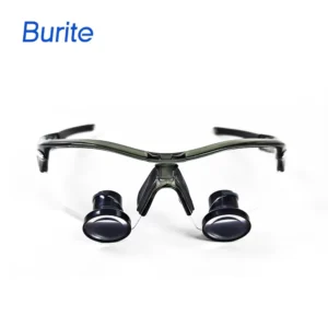 Burite TTL-22 Pc Dental Loupes 16mm Lens HD Surgical Magnifying Protective Goggles with Excellent Optics and Comfortable Fit
