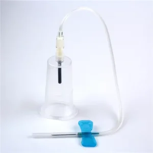 Butterfly Needle and Tubing Set With Luer Lock