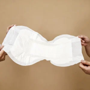 Butterfly Shaped Disposable Overnight Protection Incontinence Pads Booster Pads for Elderly Incontinence