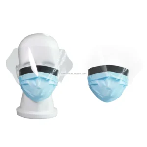 CE Anti Fog Goggles & 3 Layer Surgical Face Masks Adult Professional Disposable Blue Medical Masks From Trusted Supplier