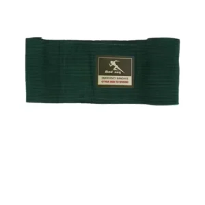 CE Approved Green Color Medical Emergency Waterproof Elastic Bandage with Removable Pad Compressed Elastic Bandage