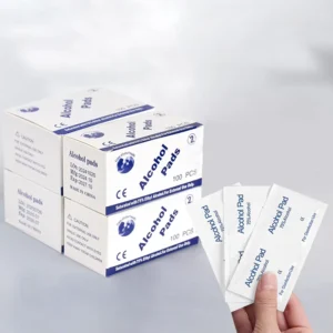 CE Approved Non Woven Customized 75% Alcohol Pads Alcohol Prep Pads for Nails