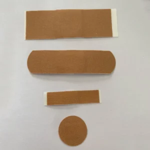 CE Certificate Chinese medical wound plaster skin color PE band aid adhesive bandage