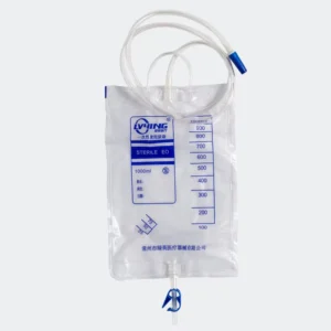 CE Certified Class I Sterile Drainage Bag Medical-Grade PVC 500ml/1000ml/2000ml for Medical Facilities