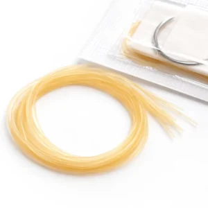 CE Certified Class III Plain Catgut Suture XY PLC03 Sterile Absorbable 75cm USP 7 0 4 12 PCS for Veterinary Medical