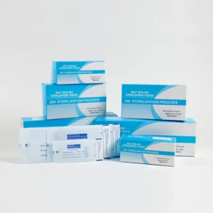CE Certified Disposable Medical Sterile Self Sealing Pouch 90×260 Manual Dental Use EO Steam Sterilized CLEAN DENTAL Brand 200