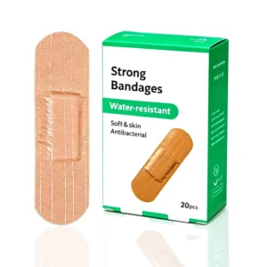 CE Certified Water Resistant Band Aids for Wound Care Breathable PE Material