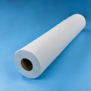 CE Disposable Massage Perforated Easy Tearing Crepe Paper Roll Sheets Eco Paper Towel Roll for Cosmetic Tables