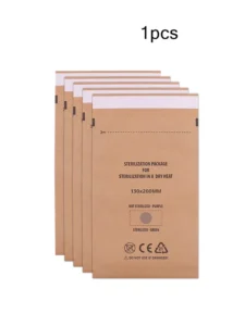 CE Dry Heat Sterilization Nylon Pouches Dry Heat Sterilization Pouch Kraft Paper Self sealing Bag