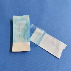 CE EN 868 Certified Dental Sterilization Pouch 3 Side Sealed Self Seal Autoclave Bag Custom Logo Hospital Use