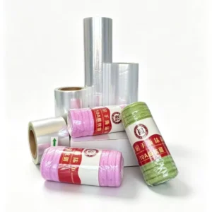 CE EU Authorized Low Carbon Formula POF Heat Shrink Roll Sterilizable Stack Stable for Daily Chemical Products Packaging