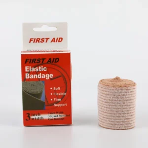 CE High Elastic Tubular Bandage Gauze Bandage Roll for Single Use