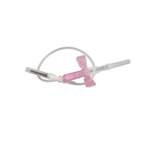 CE ISO 510K Certified Disposable Butterfly Wing Needles Injection Molded Safety Blood Collection With Without Holder
