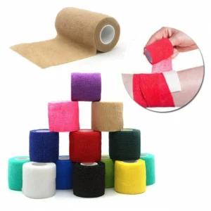 CE ISO Approved Elastic Cohesive Bandage 4 inch Width X 5 Non sterile