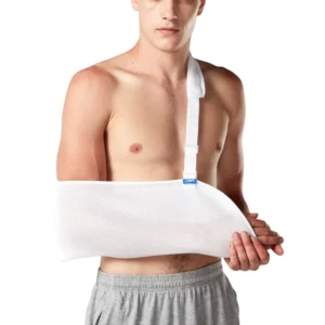CE ISO Approved Medical Healthcare Device Manufacturer Surgical Stabilization Mesh Arm Shoulder Sling Support for Surgery