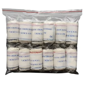 CE ISO Certified Disposable Crepe Bandage Elastic Spandex Medical Bandage Cotton Crepe Bandage Crepe for Emergency Fixation