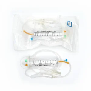 CE ISO Certified Medical Infusion Set Disposable Burette Type Infusion Sets for Hospital Use