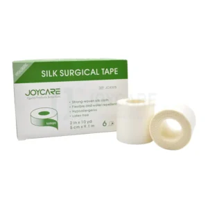 CE ISO EO Sterile Customized Size Length White Skin Color Adhesive Plaster Surgical Medical Silk Tape Roll