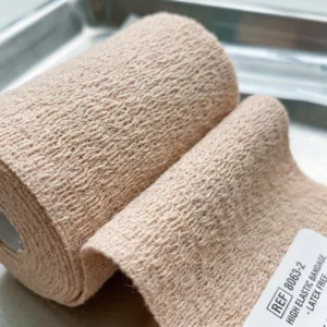 CE MDR Certified Class I High Elastic Bandage Compression Wrap Elastic Gauze for Support Recovery OEM 2 Year Shelf Life