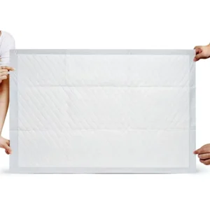 CE Medical Disposable Underpads 60×60 60×90 5 Layer SAP Super Absorbent Waterproof PE for Elder Incontinence Baby Care