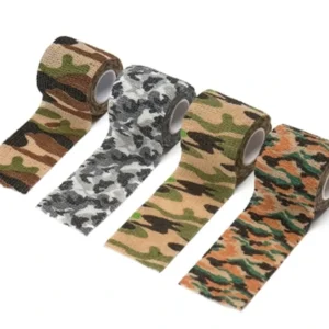 Camouflage Elastic Wrap Tape Self Adhesive Cohesive Bandage Sports Protector Ankle Knee Finger Arm Bandage