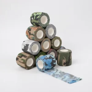Camouflage Self-adhesive Bandage Elastic Non-woven Fabric Finger Wrist Bandage for Sprained