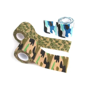 Camping Hiking Self Adhesive Camouflage Elastic Tape Camo Wrap Outdoor Tools EDC Survival Bandage