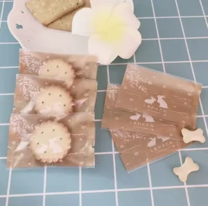 Candy Biscuit Snacks Packaging Bags Plastic Packaging Bags with Printing