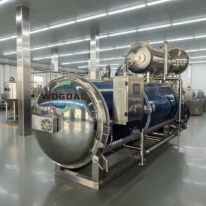 Canned Food High Pressure Autoclave Sterilizer Fruit Juice Retort Stainless Steel